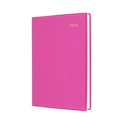 Collins Belmont Colours Diary A5 Day To Page Pink