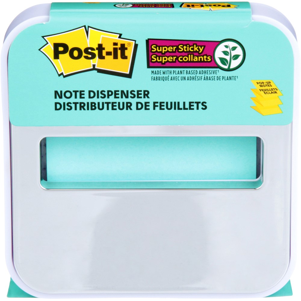Notes & Flags - Post-It STL-330-W Pop Up Dispenser Steel Top White Base  Include 1 Pad - Your Home for Office Supplies & Stationery in Australia |  Office Choice