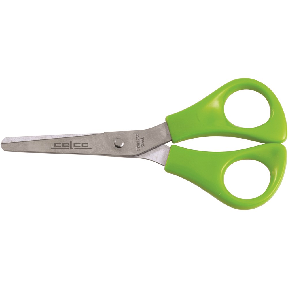 Scissors & Cutters - Celco School Scissors 135mm Left Hand Green - Your  Home for Office Supplies & Stationery in Australia