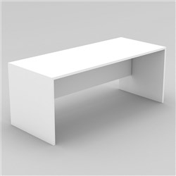 OM Straight Desk 1500W x 750D x 720mmH All White