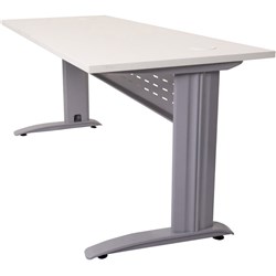 Rapidline Rapid Span Straight Desk 1800W x 700D x 730mmH White/Silver