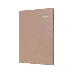 Collins Vanessa Diary A6 Week To View Rose Gold