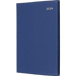 Collins Belmont Desk Diary A5 Week To View Navy