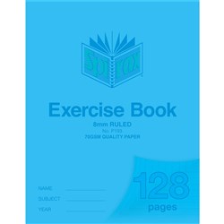 Spirax P193 Exercise Book Poly Cover 225 x 175mm 128 Page 8mm Ruled