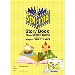 Spirax 169 Story Book 332 x 240mm 64 Page 24mm Ruled