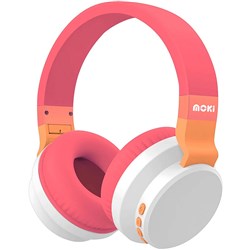 Moki Colourwave Bluetooth Headphones Sunset