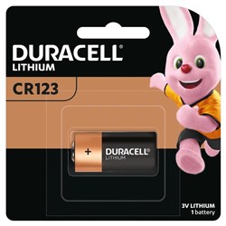 Duracell Coppertop High Power Lithium Battery CR123