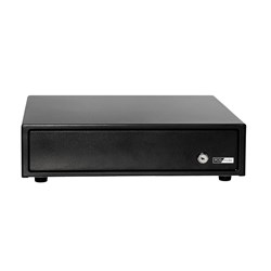 POS-mate Cash Drawer Push To Open Classic Black