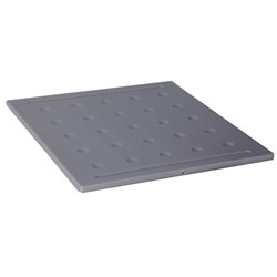 Steelco ABS Locker Additional Shelf 380W x 500mmD Grey