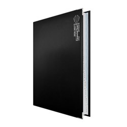Collins Upward Deluxe Financial Year Diary A4 Day To Page Black