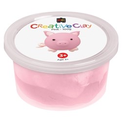 Educational Colours CreativeClay 100gm Pink