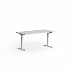 OLG Klass Electric Height Adjustable Desk 1600W x 750D x 620-1270mmH White/White