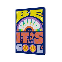 Collins Inspirational Type Notebook A5 Ruled 192 Page Navy