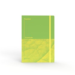 Jumble & Co Journal A5 Thankful And Wishful 160 Page Green