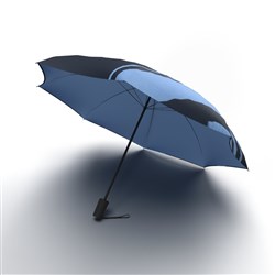 Jumble & Co Ups And Downs Umbrella Light Blue