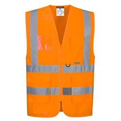 Portwest Hi-Vis Executive Vest Small Orange