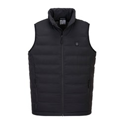 Portwest Ultrasonic Heated Tunnel Vest 3XL Black