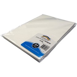Rainbow Parchment Paper A4 90gsm Acid Free White 100 Sheets
