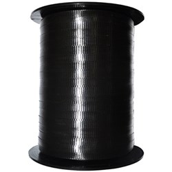 Rainbow Curling Ribbon 5mm x 500m Black