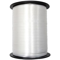 Rainbow Curling Ribbon 5mm x 500m White