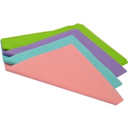 Elk Tissue Paper 500 x 750mm 17gsm Acid Free Pastel Assorted Ream Of 500 Sheets