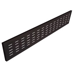Rapidline Rapid Span Metal Modesty Panel 957W x 300mmH Black