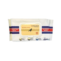 Bibbulmun Washroom 70% Alcohol Wipes Pack Of 50