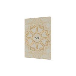 Collins Lavish Lux Financial Year Diary A5 Week To View White