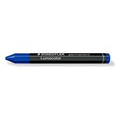 Staedtler 236 Lumocolor Omnigraph Waterproof Permanent Crayon Blue