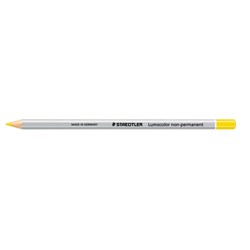 Staedtler 108 Lumocolor Omnichrom Water Soluble Non-Permanent Pencil Yellow