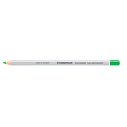 Staedtler 108 Lumocolor Omnichrom Water Soluble Non-Permanent Pencil Green