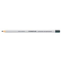 Staedtler 108 Lumocolor Omnichrom Water Soluble Non-Permanent Pencil Black