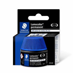 Staedtler Lumocolor 350 352 Permanent Marker Refill Station Blue