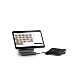 Square Register With Detachable Customer 2nd Generation EFTPOS Display Grey