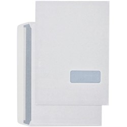 Cumberland Plain Envelopes Pocket C4 229 X 324mm Strip Seal White Pack Of 50