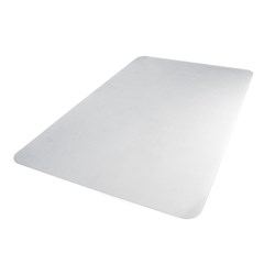 Floortex Chair Mat For Deep Pile Carpet 9 x 12cm Rectangle Clear