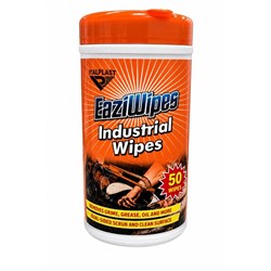 Italplast Eaziwipes Industrial Disposable Wipes Orange Tub Of 50