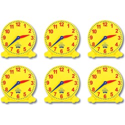 Learning Can Be Fun Student Clocks Set 6