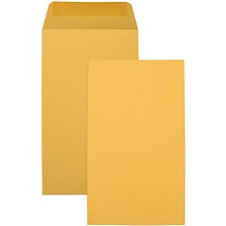 Cumberland Plain Envelope Pocket P5 65 x 120mm Gold Box Of 1000