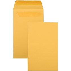 Cumberland Plain Envelope Pocket P6 80 x 135mm Self Seal Gold Box Of 1000