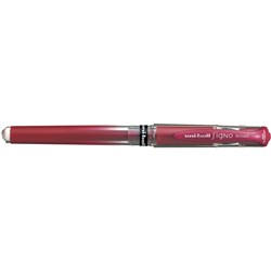 Uni-Ball UM153 Impact Signo Gel Rollerball Pen Metallic Broad 1mm Red Pack of 12