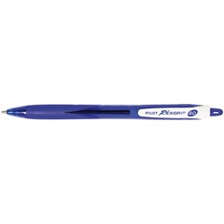 Pilot Rexgrip BeGreen Ballpoint Pen Retractable Medium 1mm Blue