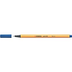 Stabilo Point 88 Fineliner Pen Fine 0.4mm Blue