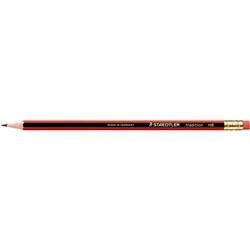 Staedtler 112 Tradition Pencil Rubber Tipped Graphite HB