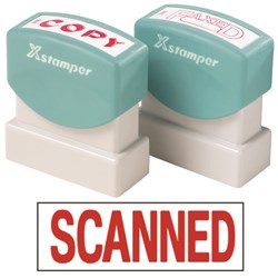 XStamper Stamp CX-BN 1196 Scanned Red