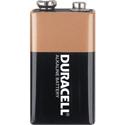 Duracell Coppertop Alkaline Battery 9V Pack Of 12