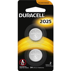 Duracell Speciality Lithium Button Battery 2025 Pack Of 2