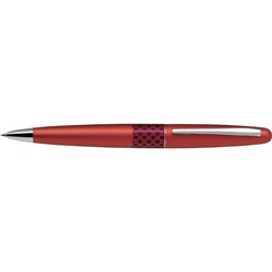 Pilot MR3 Ballpoint Pen Medium 1mm Wave Metallic Red Barrel Black Ink