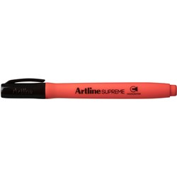Artline Supreme Highlighters Chisel 2-5mm Red Pack Of 12