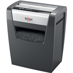 Rexel Momentum X410 Cross-Cut Shredder Black